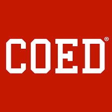 Red and white COED article for kong beer bong article